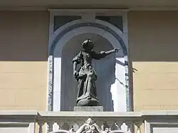 Àngel (1618), by Felip Ros, Plaça de l'Àngel.