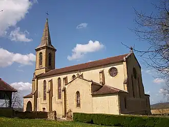 The church in Monclar-sur-Losse