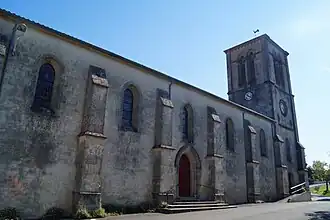 The church of Saint-Hilaire, Antigny