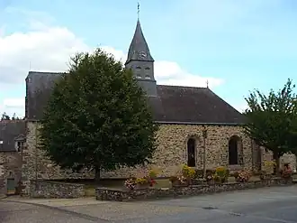 The Church of Saint-Malo, in Saint-Malo-de-Beignon