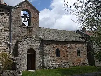 The church of Saint Romain, in the commune of Mars