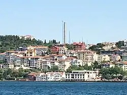 Küçük Çamlıca TV Radio Tower construction May 2017