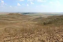 Steppe landscape, Akbulaksky District