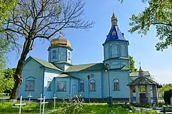 The Church of the Nativity of the Virgin in Hoholiv