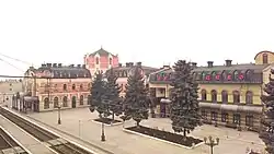 Debaltseve railway station in 2019