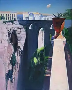 Nikolai Romanov. Bridge in Ronda. 2014