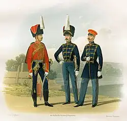 In full dress, in Hungarian, and in everyday uniform (1845–1855)