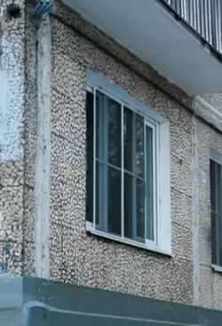 Finishing with ceramic tile cladding of panels 1-515/5 in Moscow