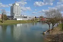 The Sana river in Prijedor