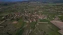 Air view of the village