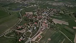 Air view of the village