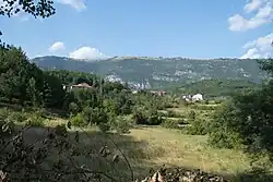 Panoramic view of the village