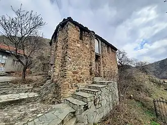 The church seen from the south-west