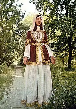 Bridal dress from Shamakh, 19th century