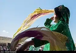 Narcissus flower festival in Kazerun