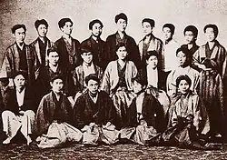 Senshu College 3rd Graduation Ceremony in 1883