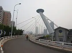 Ligonglou Bridge on the northwest of the subdistrict, 2012