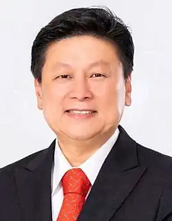 The KMT Caucus Chair at Legislative Yuan Fu Kun-chi (MPA)