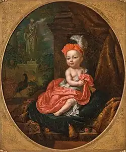 Little Prince in the Park of a Palace, 1727