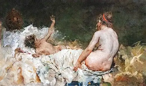 Study (later copied, in part, by Pablo Picasso)