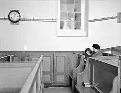 Chapel in Wales, photo from 1954.