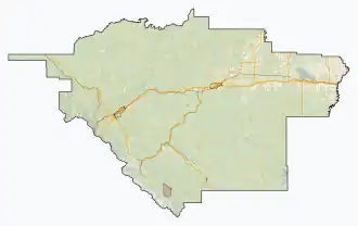 Cadomin is located in Yellowhead County