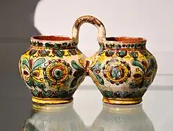 Painted ceramic vessels