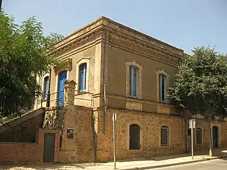 The line's former terminus in Sant Feliu de Guíxols