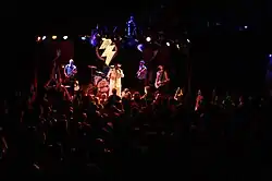 Roky Moon and Bolt! performing in July 2011