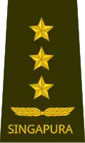Lieutenant general[45] (Singapore Army)