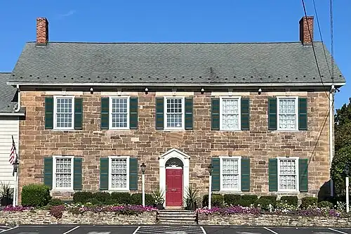 The former Amwell Academy, now the Harvest Moon Inn