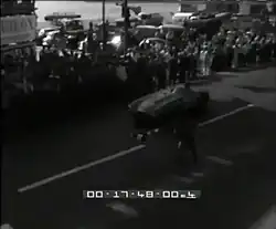 The arrive of the winner Sgorbati