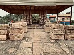 Pateleswar Mahadev temple including all ancient remains of other temples close by, together with various sculptures of Brahmanical, Buddhist and Jain pantheons and inscriptions, carved and uncarved stones discovered