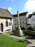 Churchyard Cross in Churchyard, Church of St Mary