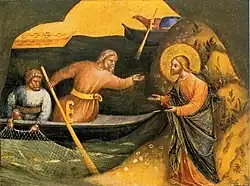 Lorenzo Veneziano, Calling of the Apostles Andrew and Peter