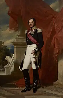 Portrait of Leopold I of Belgium, 1840