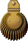 Epqulette for a Russian Major general in 1850.