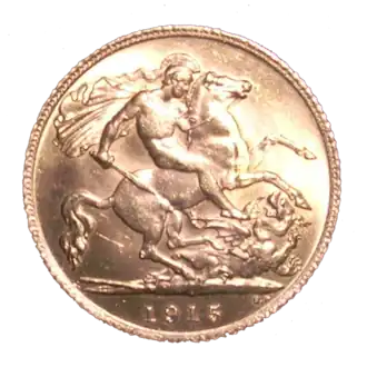 1915 half sovereign