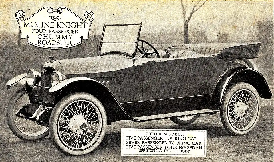 1917 Moline-Knight Chummy Roadster