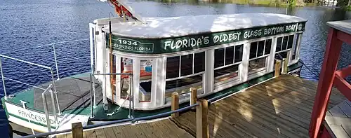 The oldest operational glass-bottom boat in Florida