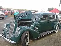 1937 seven passenger limousine