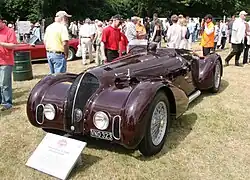 Touring-bodied Alfa Romeo 6C2300B