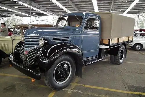 1939 Dodge 'Job Rated' streamline model truck
