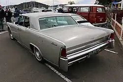 1964 Continental sedan, rear