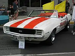 1969 Camaro pace car replica