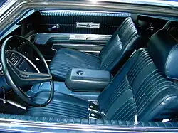 1969 Ford Thunderbird interior