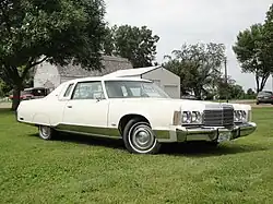 1974 Chrysler New Yorker Brougham 2-door hardtop with St. Regis option package