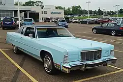 1976 Continental Town Coupe