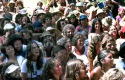 Hippies at the Nambassa 1981 Festival in New Zealand