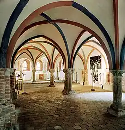 Crypt below the choir